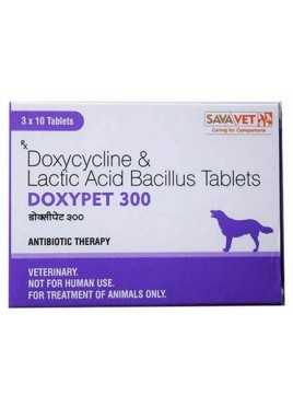 SAVA DOXYPET 300 MG 3 TABS